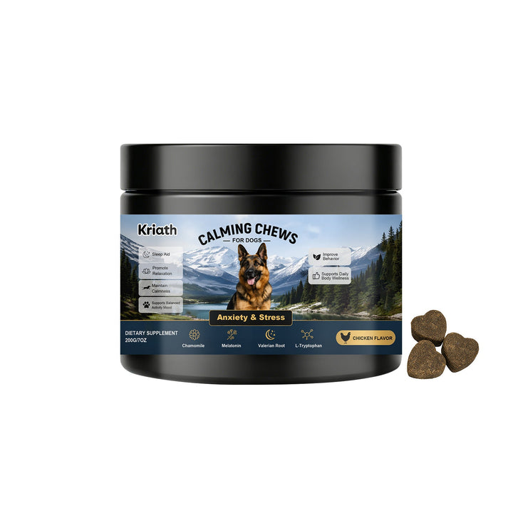 Calming Chews For Dogs: A Natural Solution for Your Pet's Anxiety